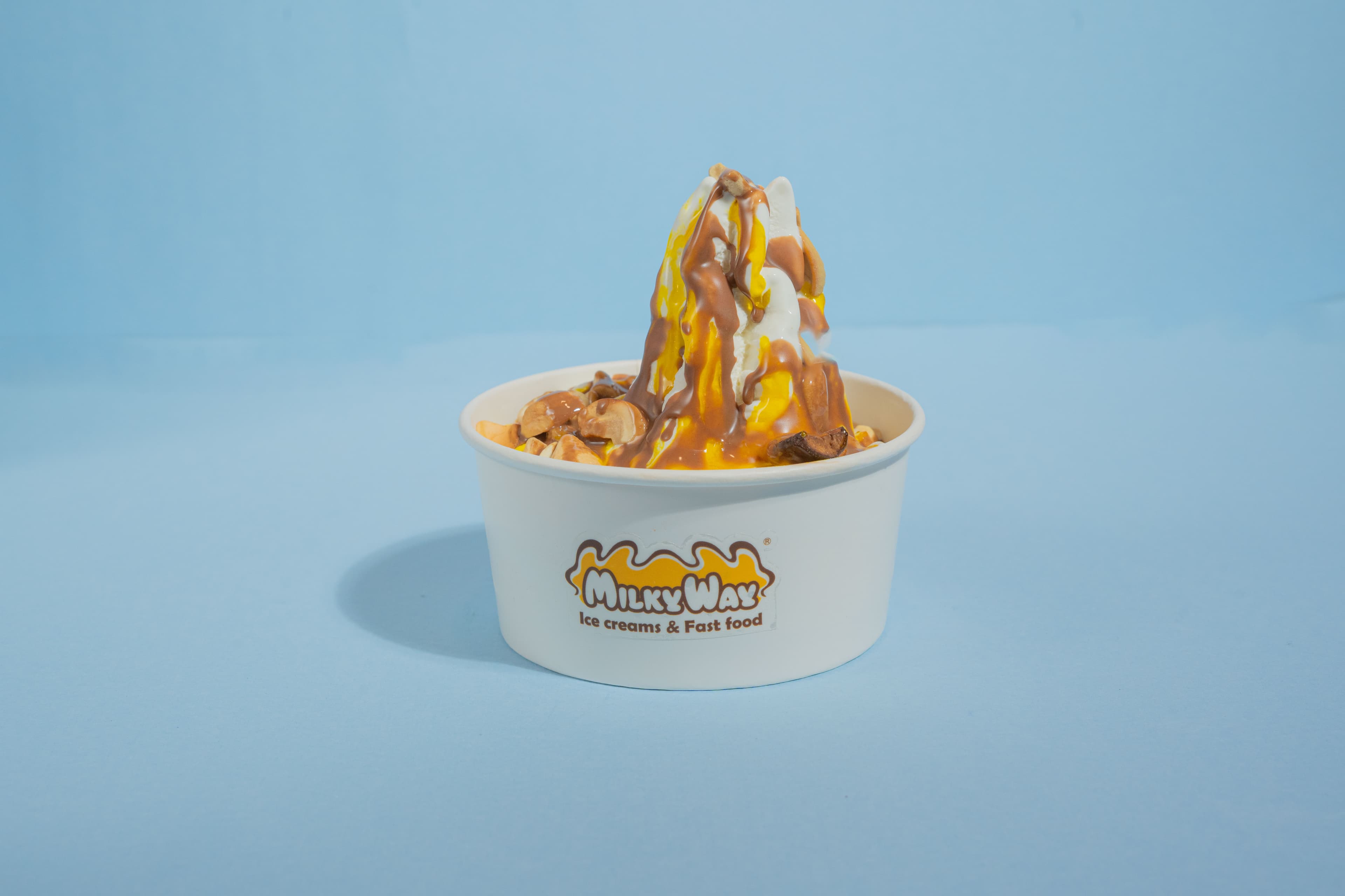 Nut Butterscotch Crunch Sundae