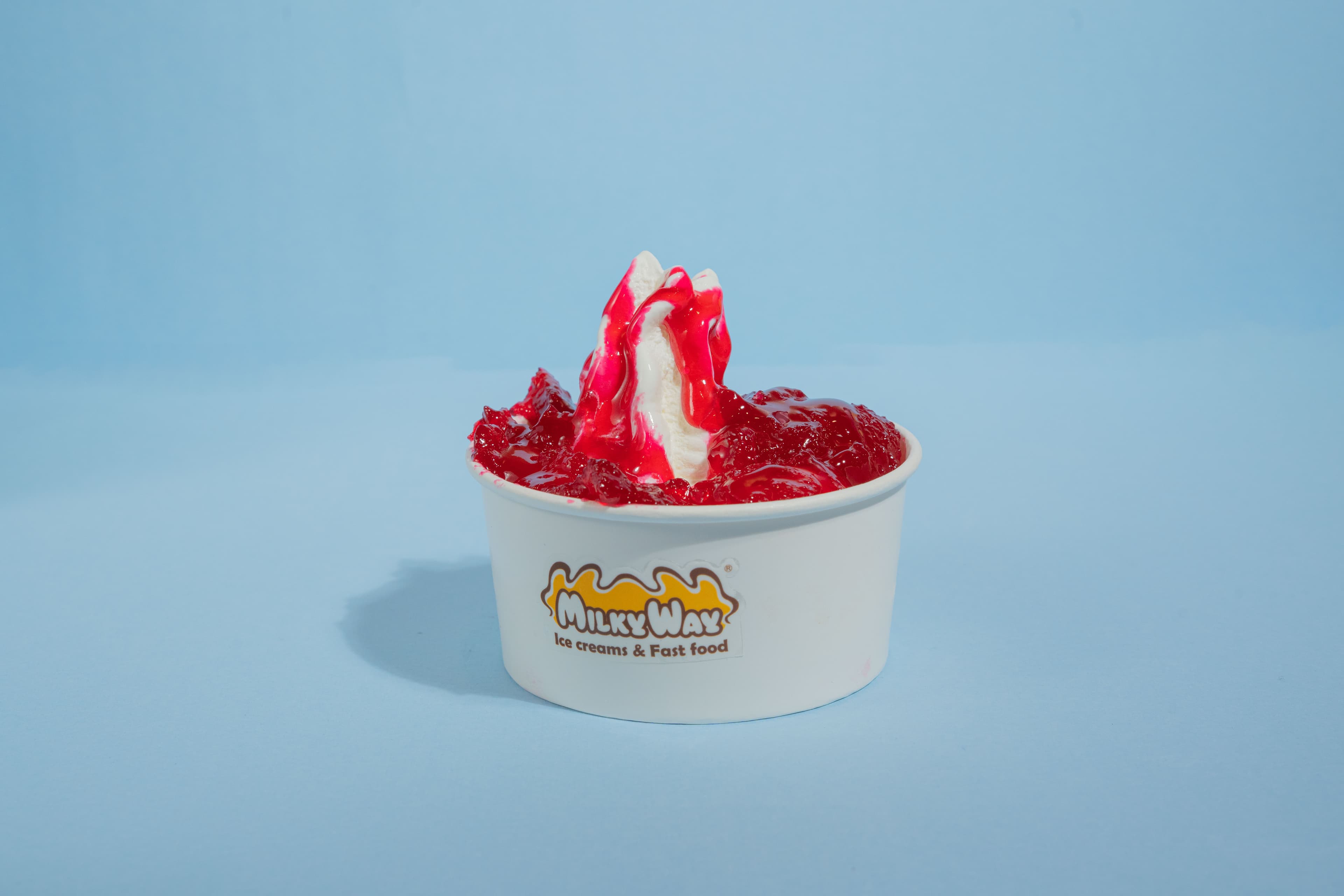 Strawberry Jello Sundae